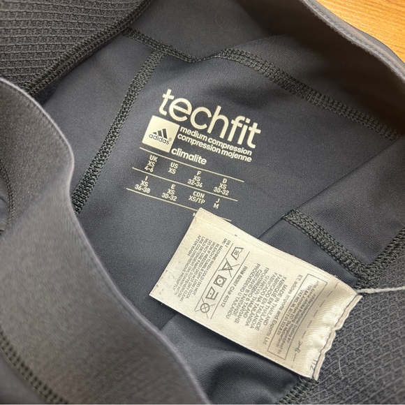 Adidas Alphaskin Aeroready Black Volleyball Soandex Short Size XS 4-6 - Picture 4 of 6